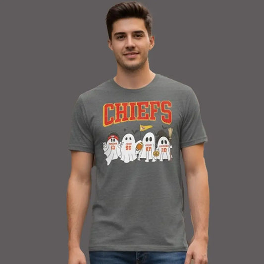 Kansas City Chiefs Team Halloween Ghost Shirt theclothingtribe