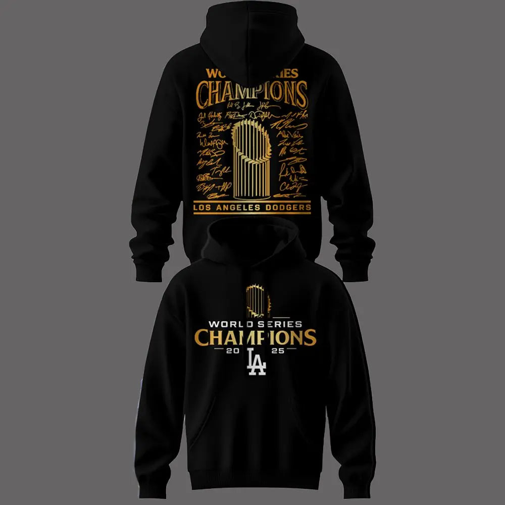 2025 LA Dodgers World Series Champions Hoodie theclothingtribe