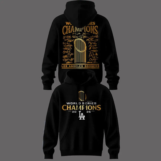 2025 LA Dodgers World Series Champions Hoodie theclothingtribe