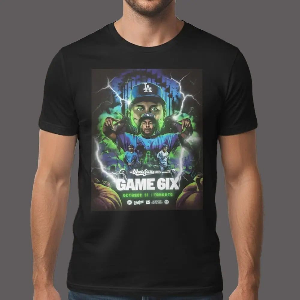 Los Angeles Dodgers Vs Toronto Blue Jays Game 6ix Shirt theclothingtribe