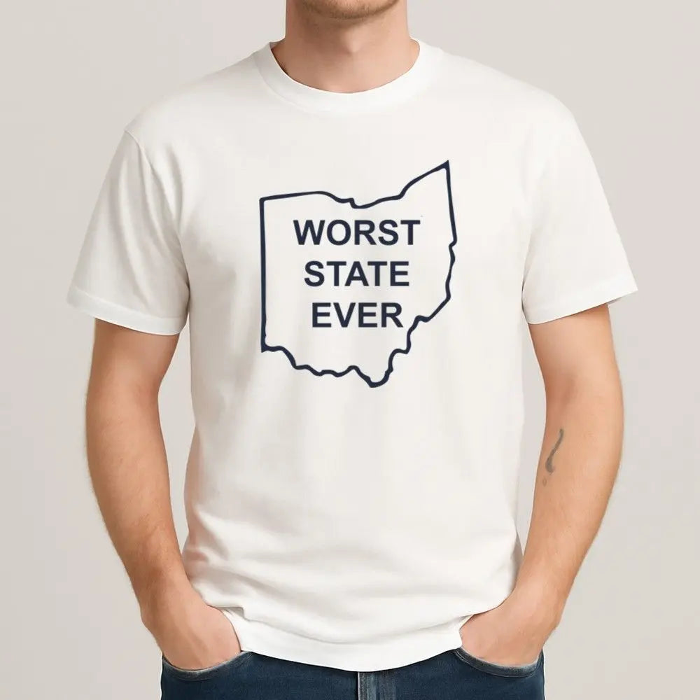 Austin Bechtold Worst State Ever Shirt theclothingtribe