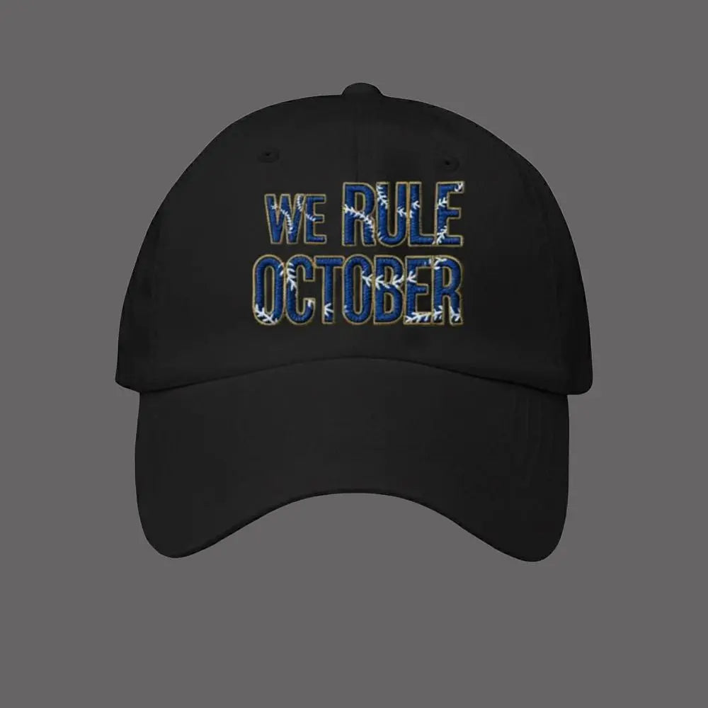 2025 World Series Champions We Rule October Dodgers Hat theclothingtribe