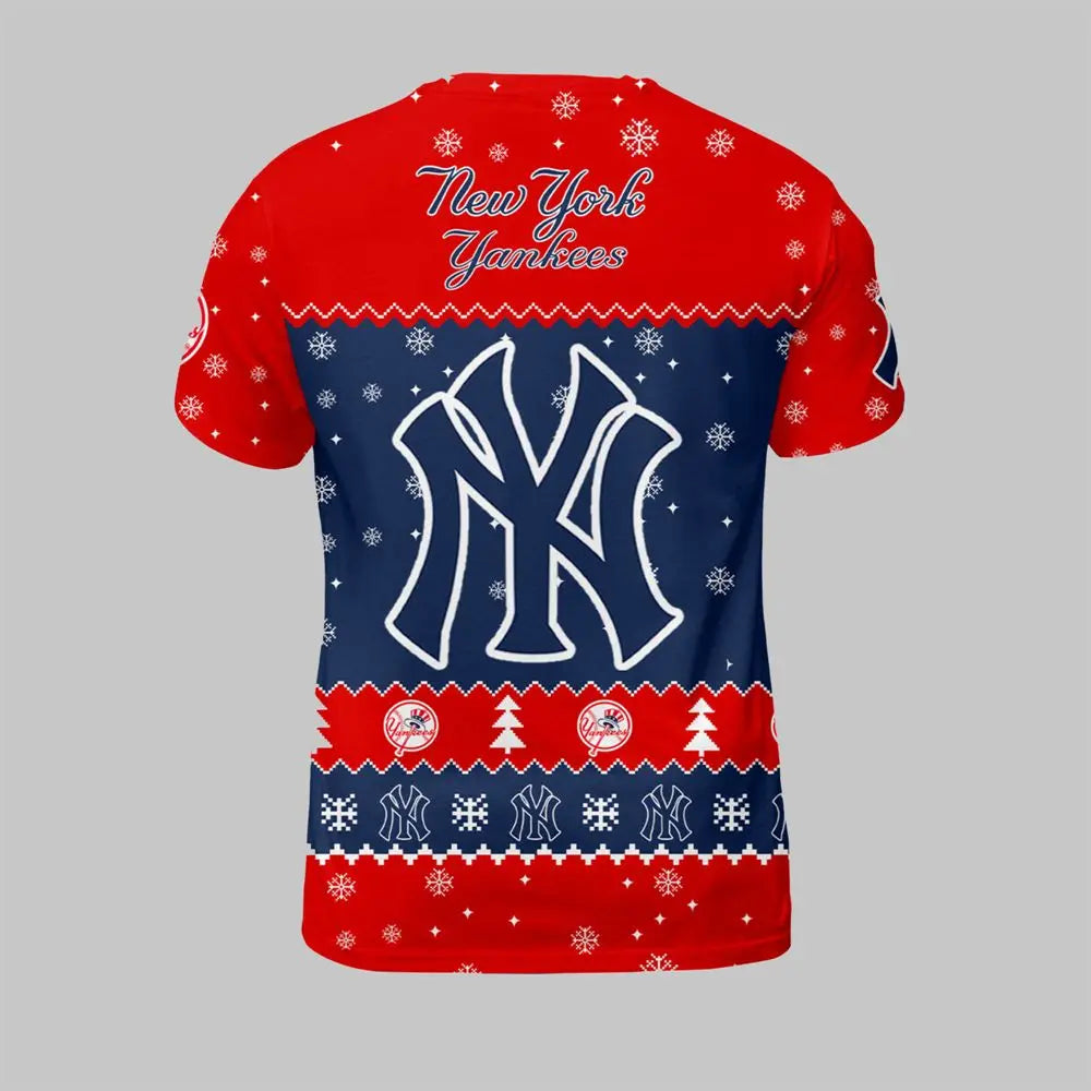 2026 New York Yankees Yes I Am Old But I Saw Ugly Christmas Shirt theclothingtribe