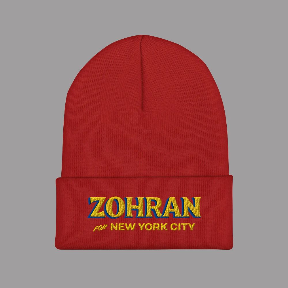 Zohran For New York City Beanie Hat