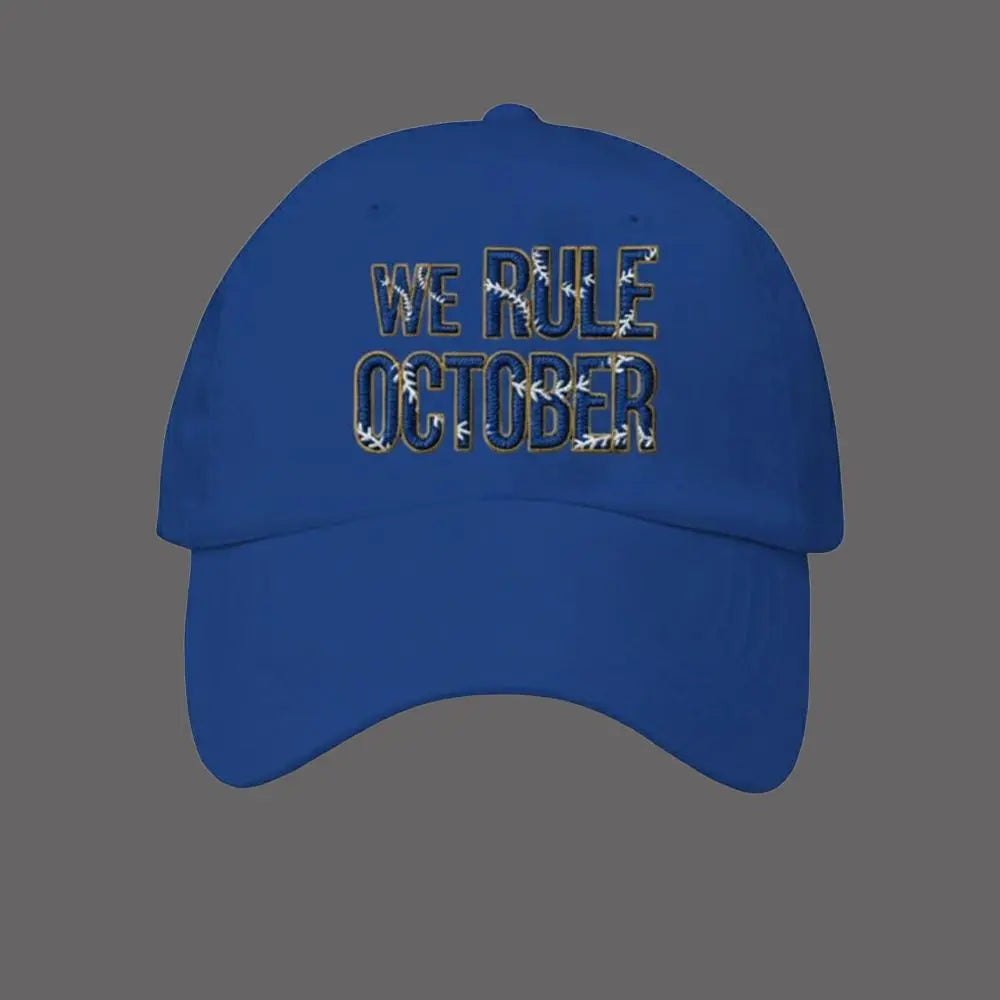 2025 World Series Champions We Rule October Dodgers Hat theclothingtribe