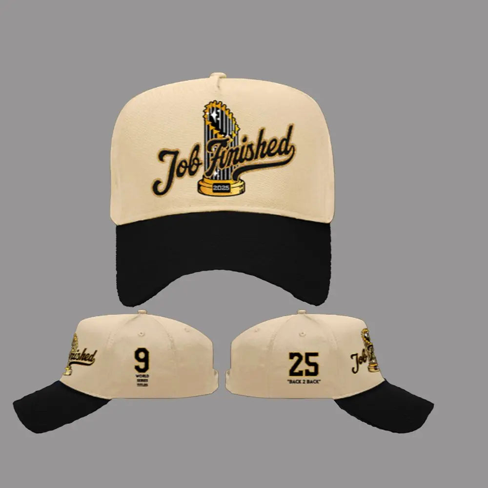 Goldenknight Job Finished Back To Back 2024 2025 Hat theclothingtribe