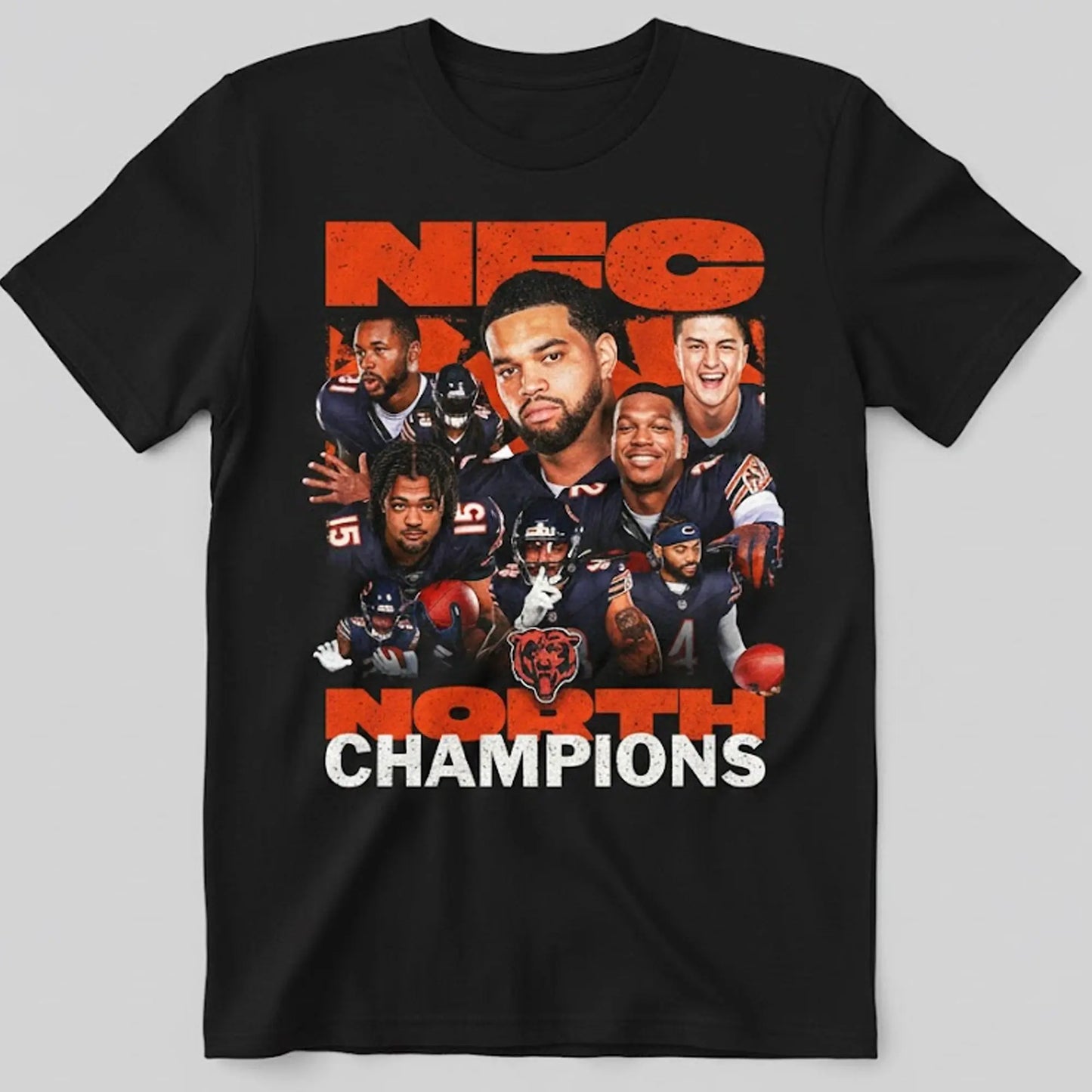 2025 Chicago Bears NFC North Champions Shirt