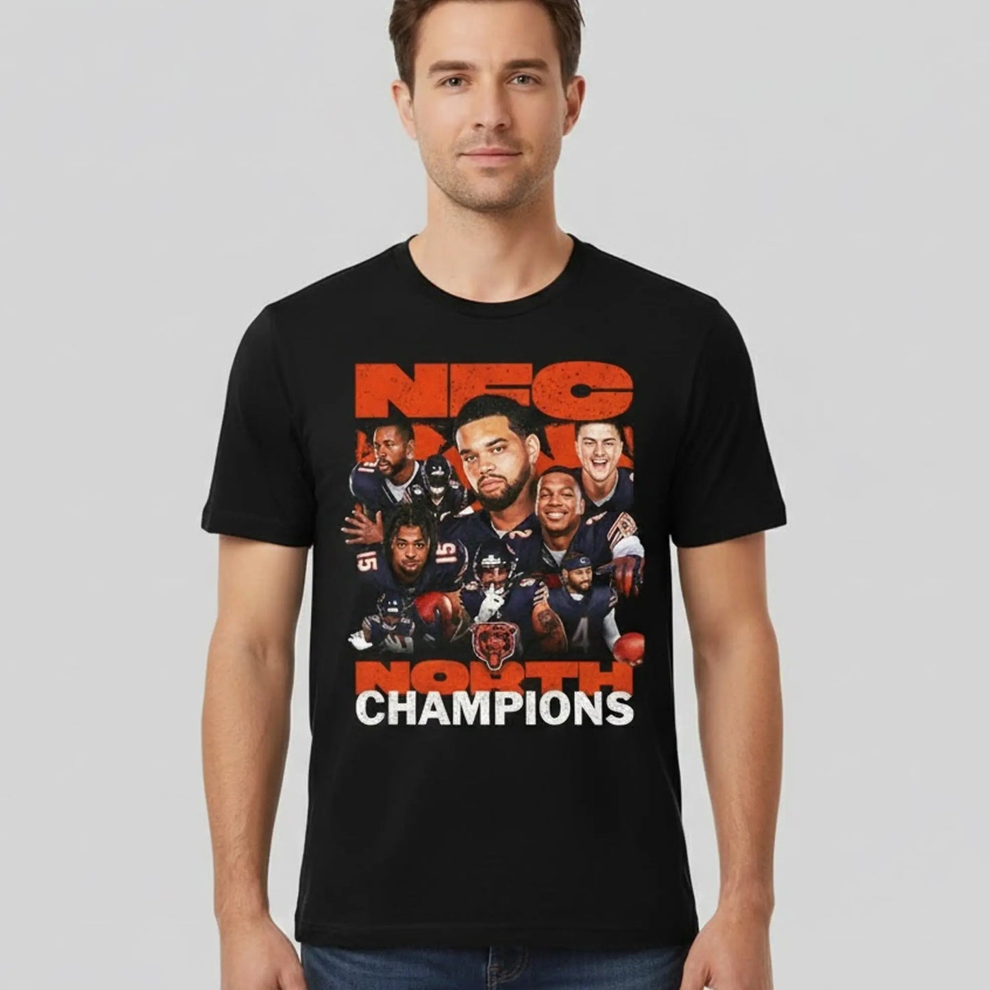 2025 Chicago Bears NFC North Champions Shirt