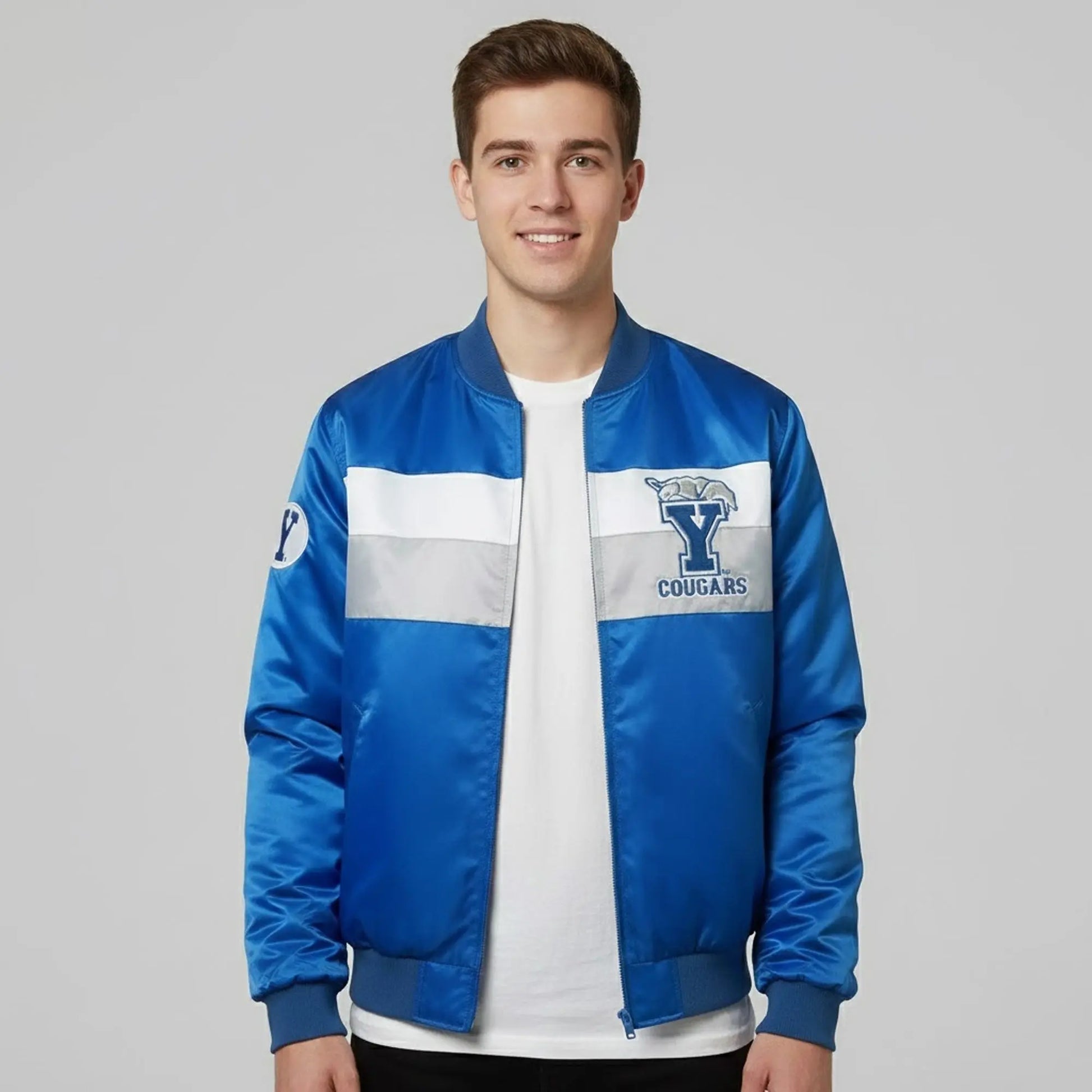 2025 Dave Portnoy BYU Cougars Football Jacket   theclothingtribe