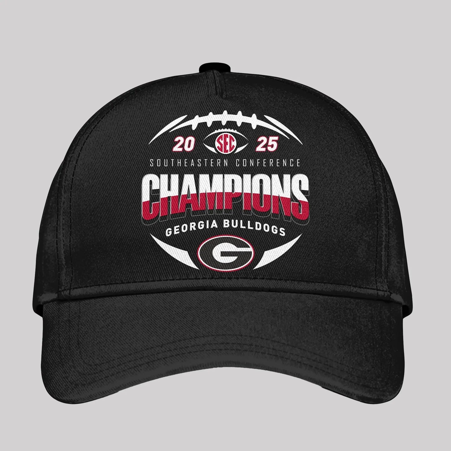 2025 Georgia Bulldogs Southeastern Conference Champions Hat   theclothingtribe