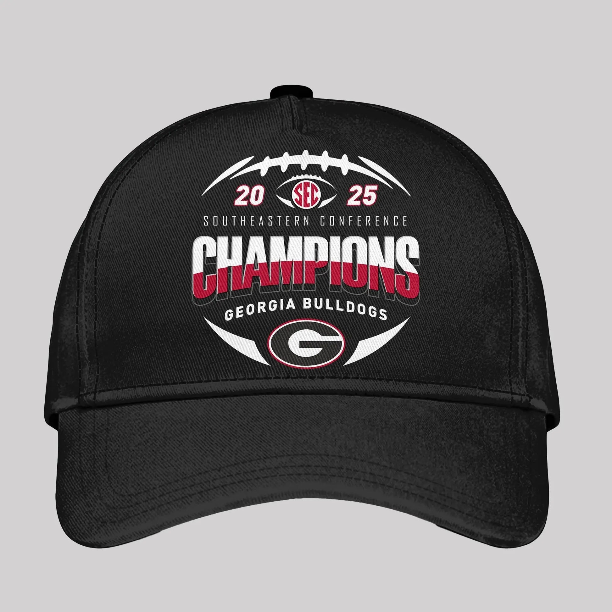 2025 Georgia Bulldogs Southeastern Conference Champions Hat   theclothingtribe