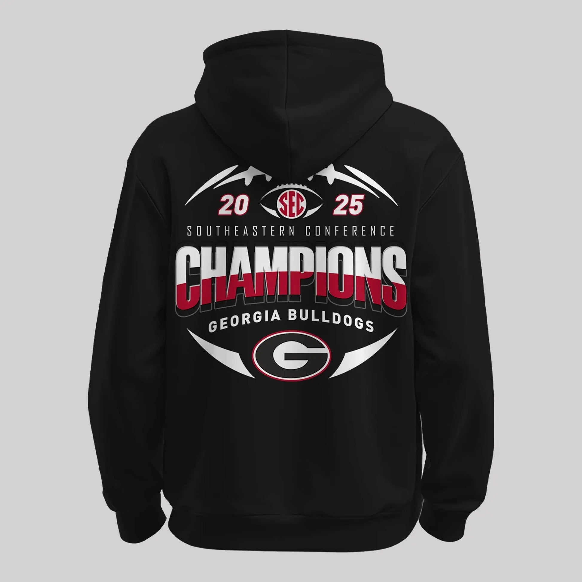 2025 Georgia Bulldogs Southeastern Conference Champions Hoodie   theclothingtribe