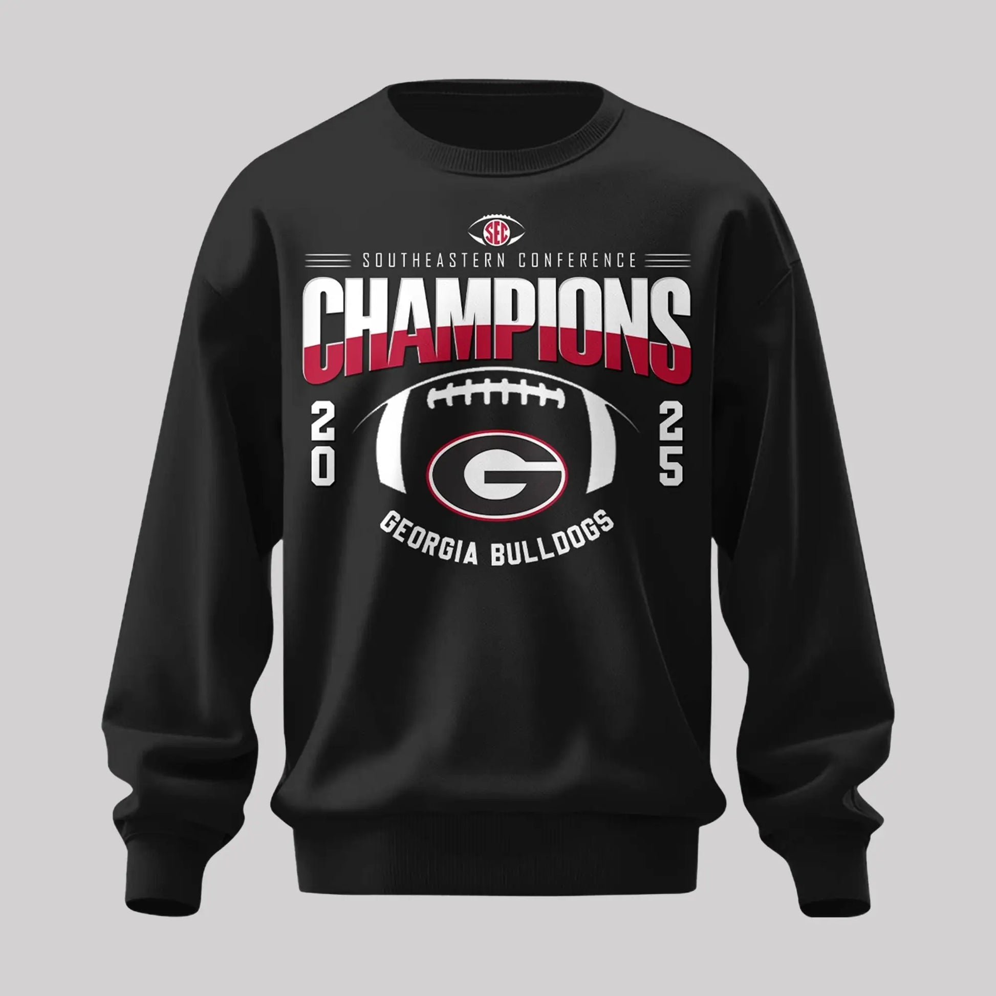 2025 Georgia Bulldogs Southeastern Conference Champions Hoodie   theclothingtribe