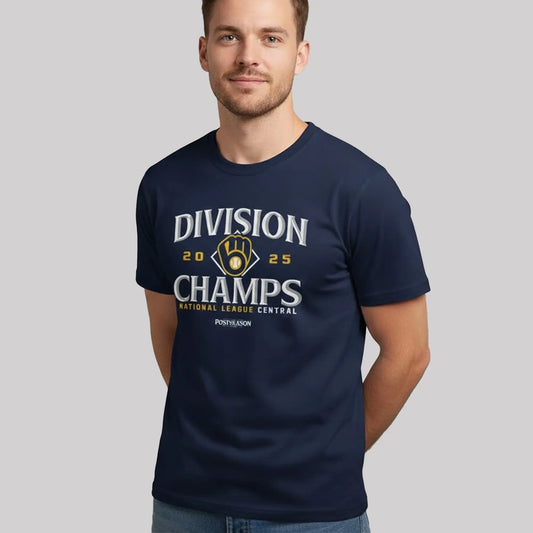 2025 Milwaukee Brewers Division Champions Back To Back 3x Back Shirt   theclothingtribe
