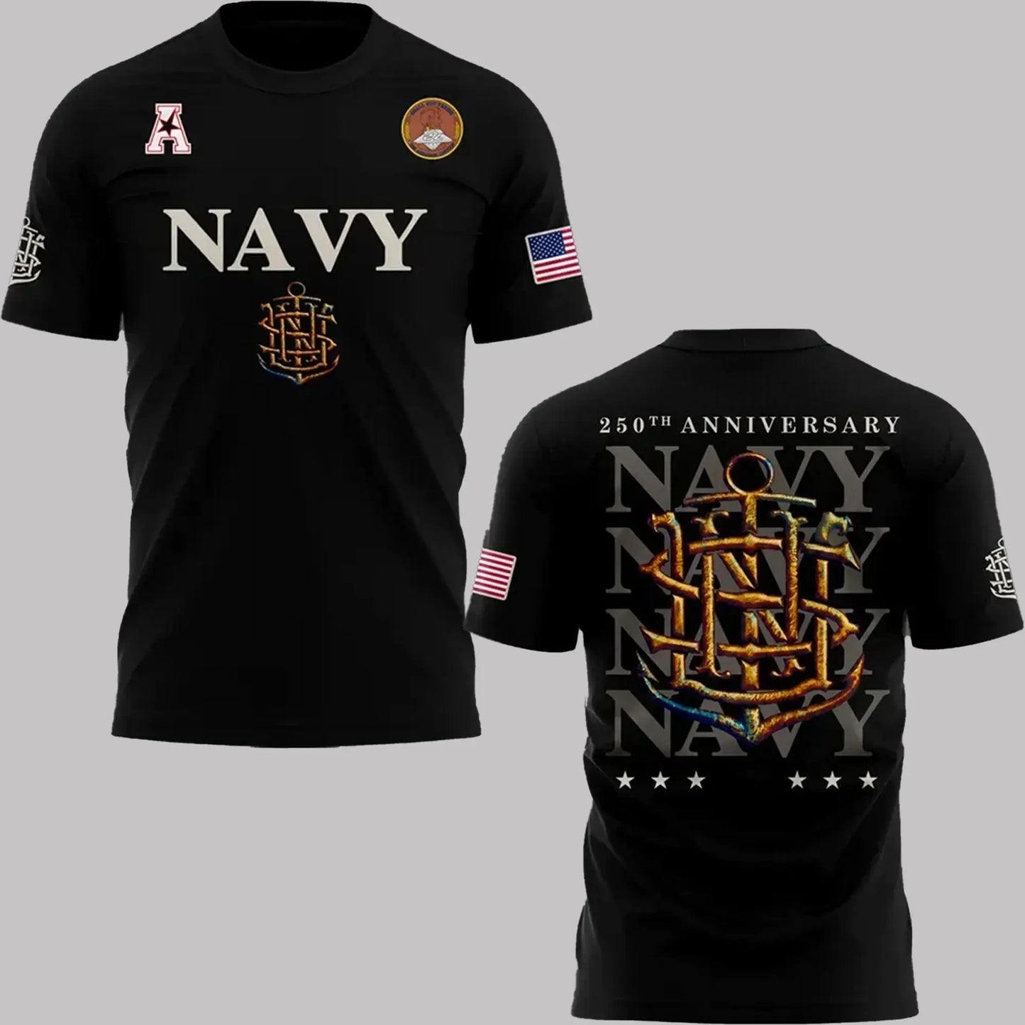 2025 Navy Midshipmen 250th Anniversary Hoodie