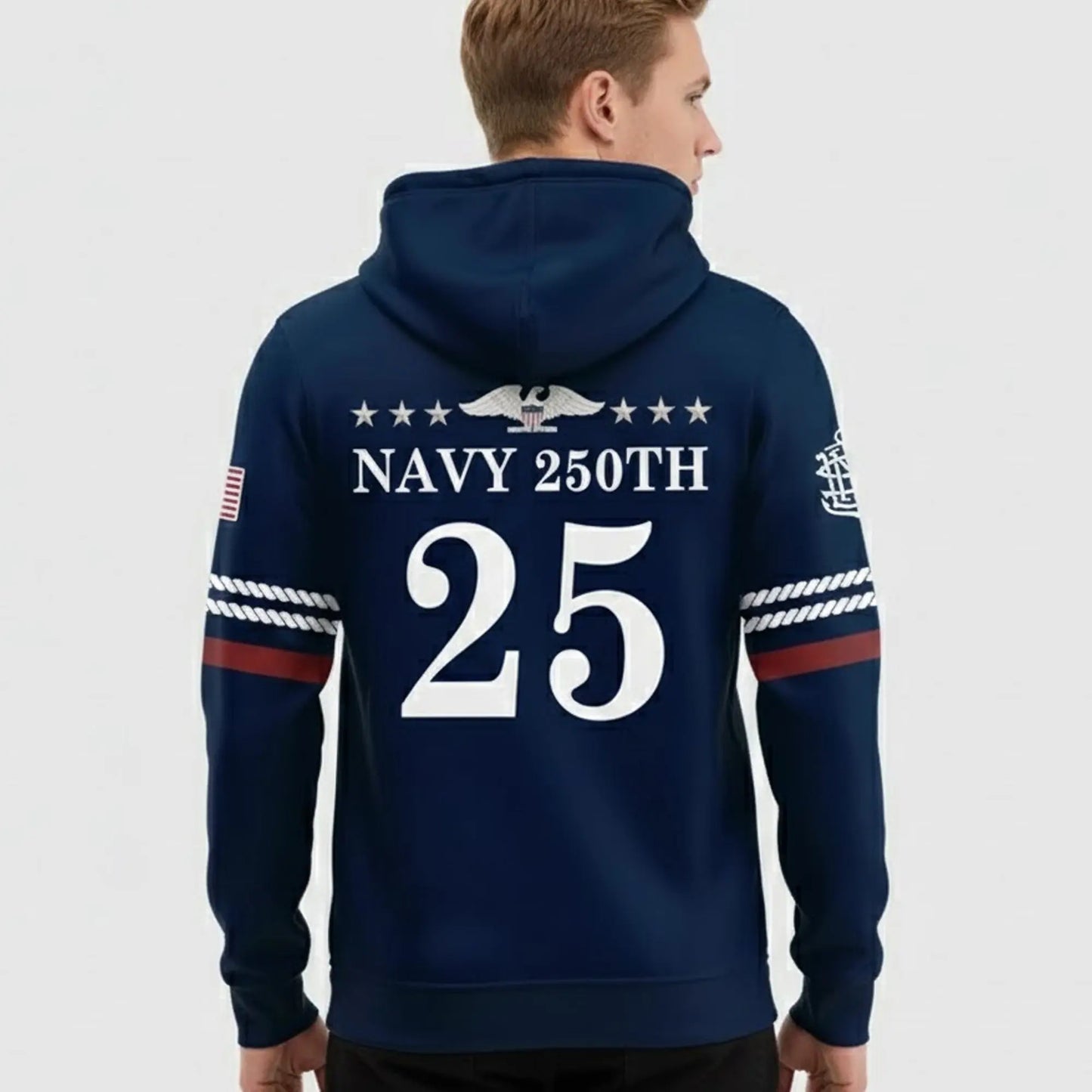 2025 Navy Midshipmen 250th Anniversary Uniform Hoodie