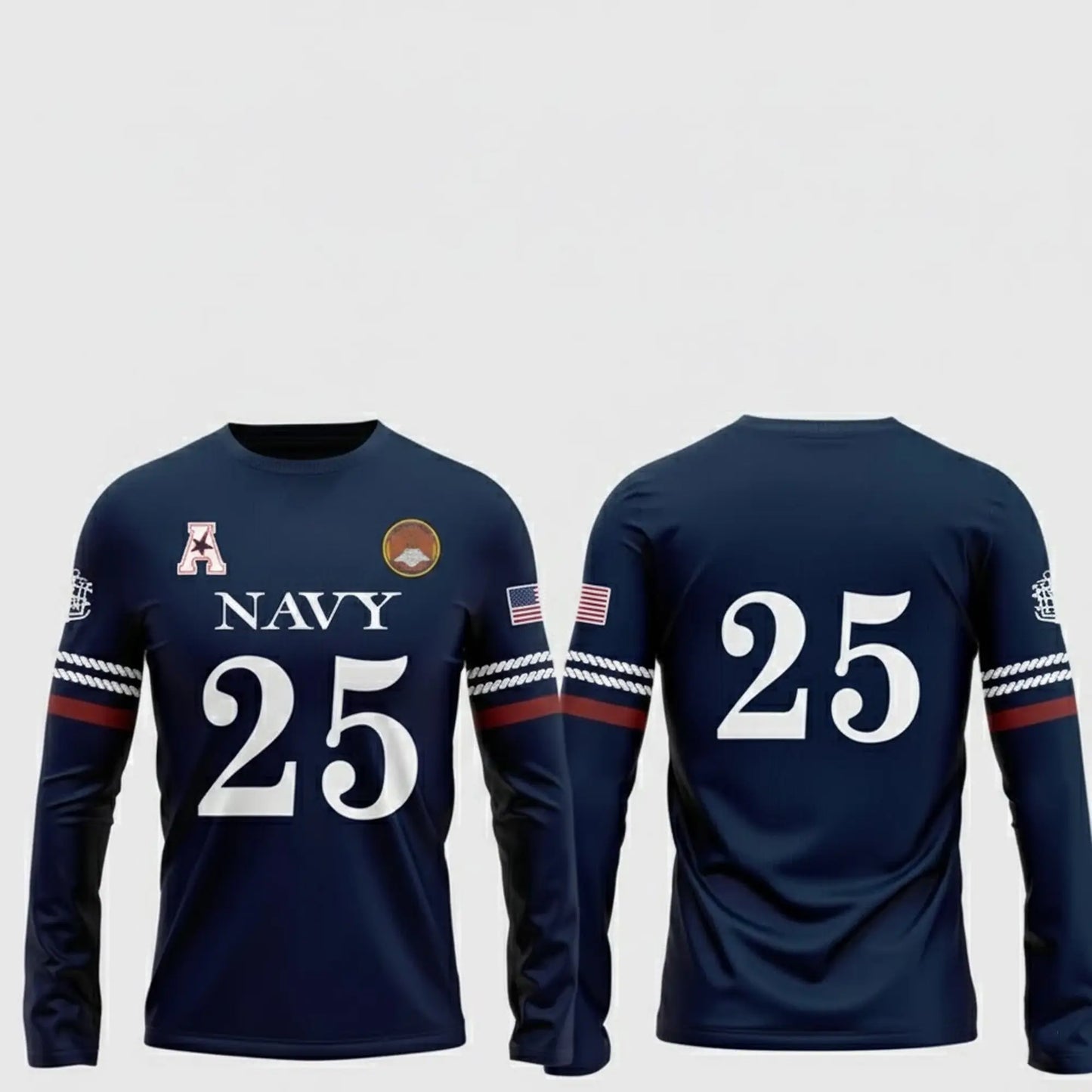 2025 Navy Midshipmen 250th Anniversary Uniform Hoodie