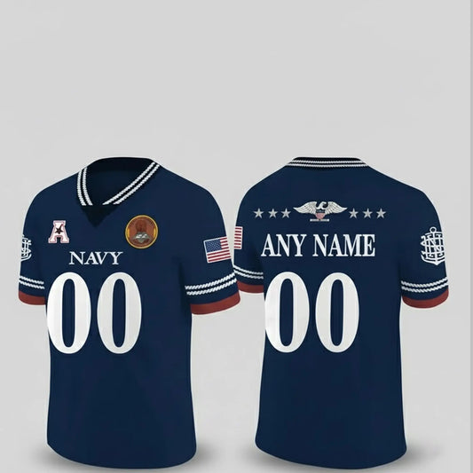 2025 Navy Midshipmen 250th Anniversary Uniform Jersey