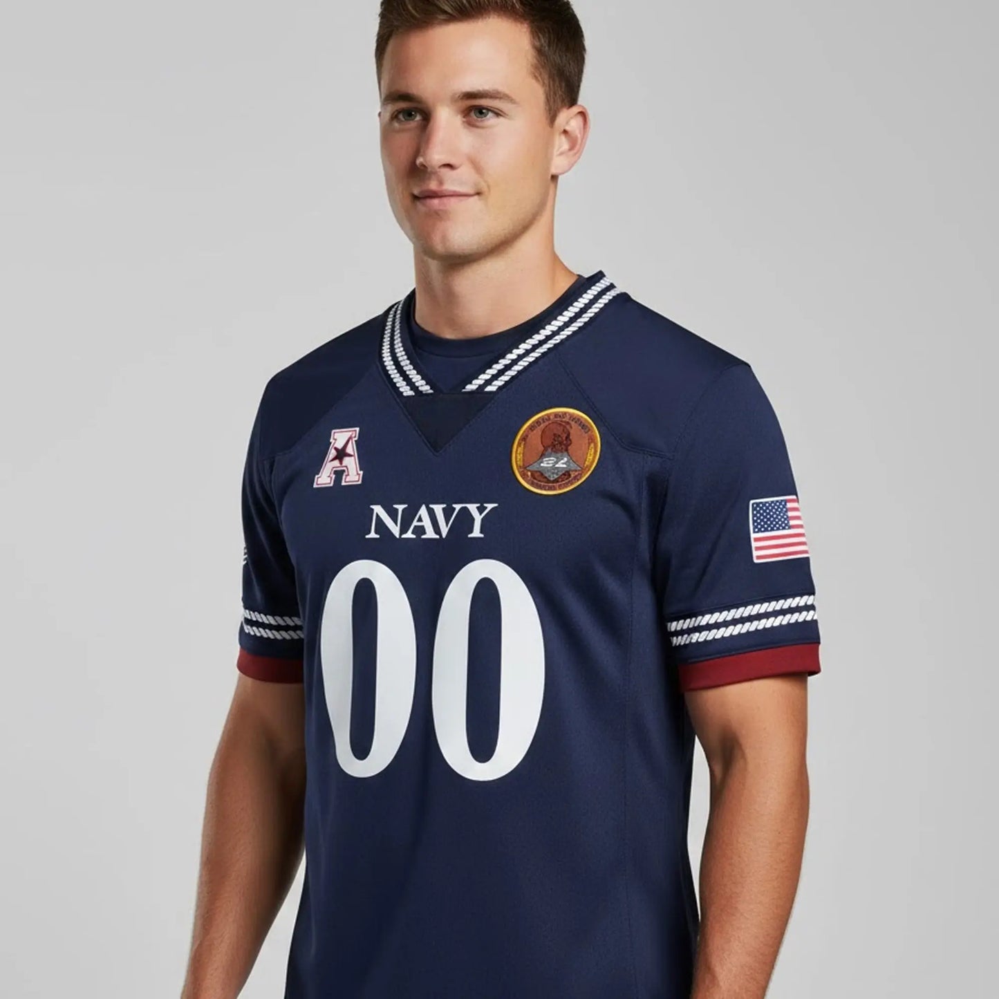 2025 Navy Midshipmen 250th Anniversary Uniform Jersey