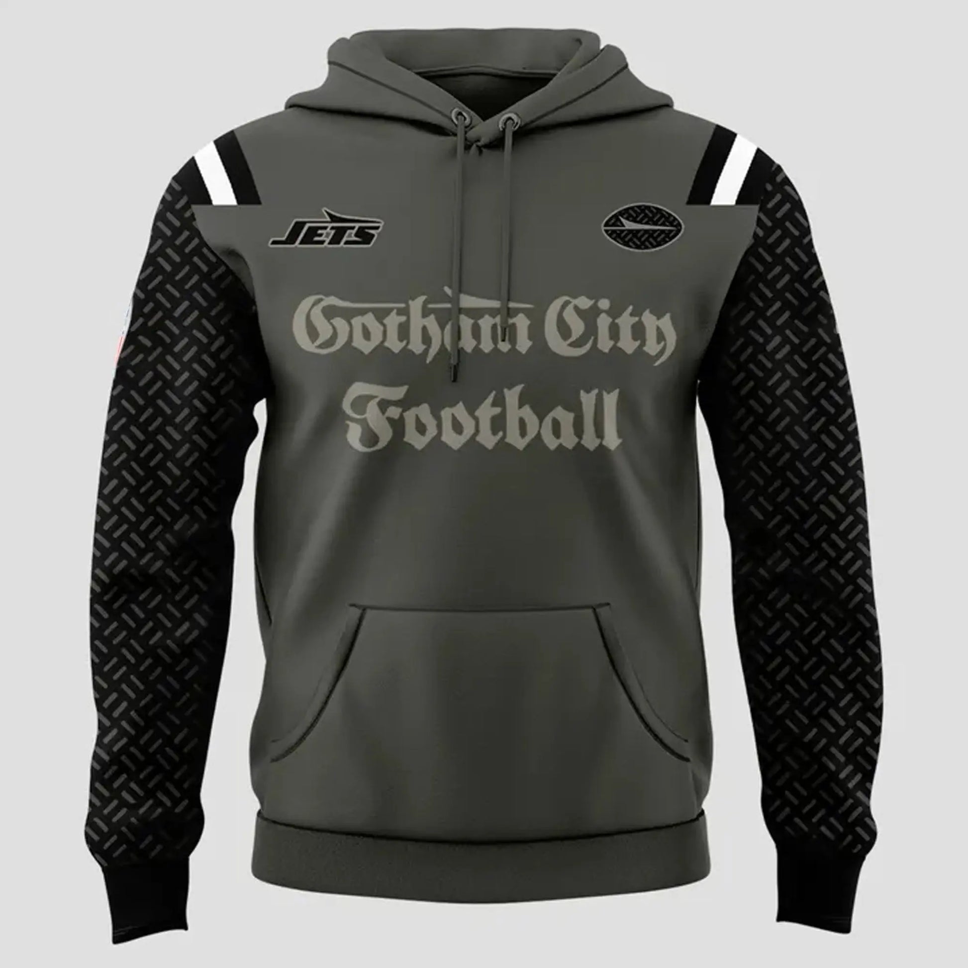 2025 New York Jets Gotham City Football Hoodie   theclothingtribe
