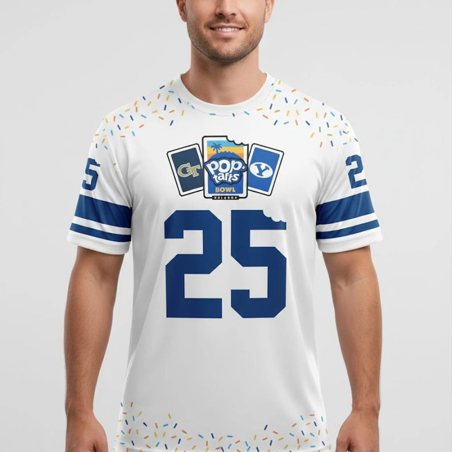 2025 Pop Tarts Bowl BYU Cougars Jersey