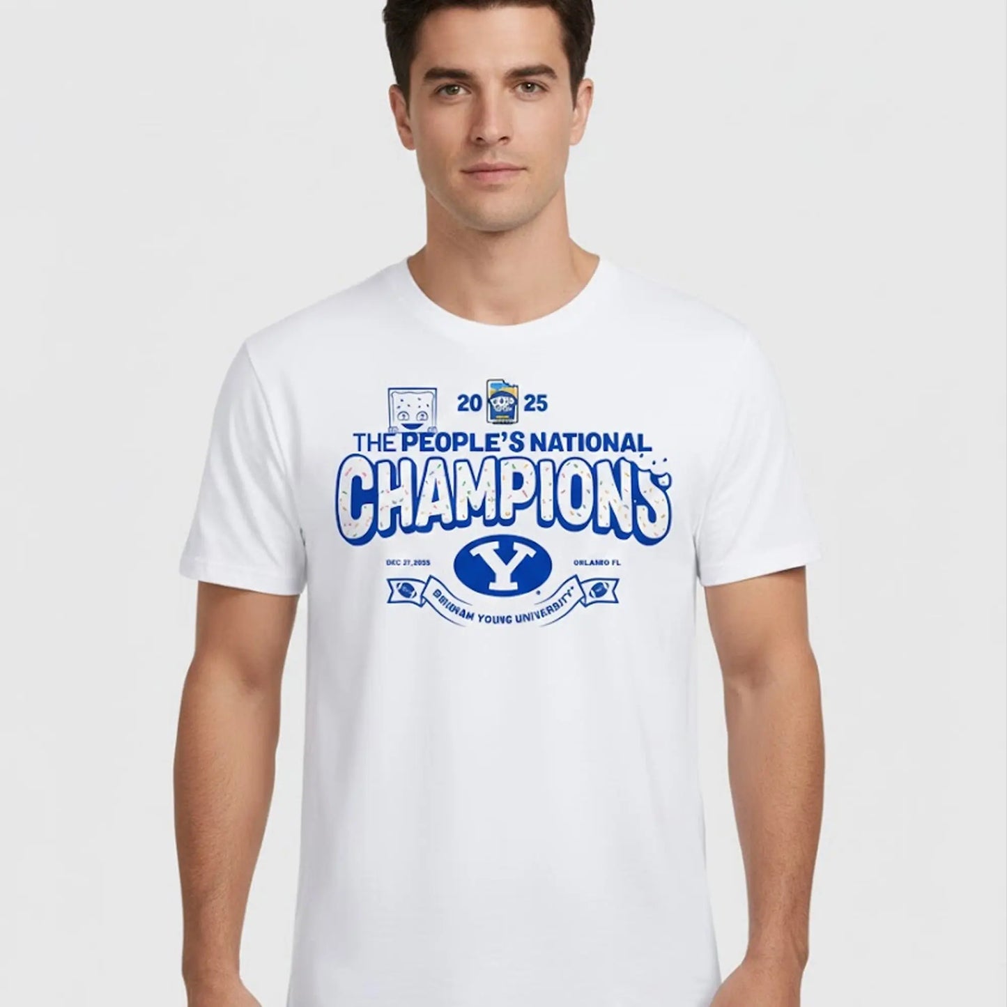 2025 Pop Tarts Bowl BYU Cougars The People's National Champions Shirt