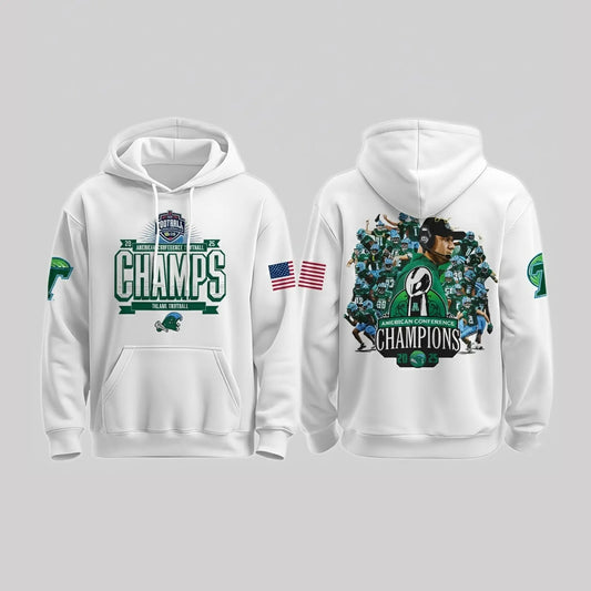 2025 Tunale ACC American Conference Champions Hoodie   theclothingtribe