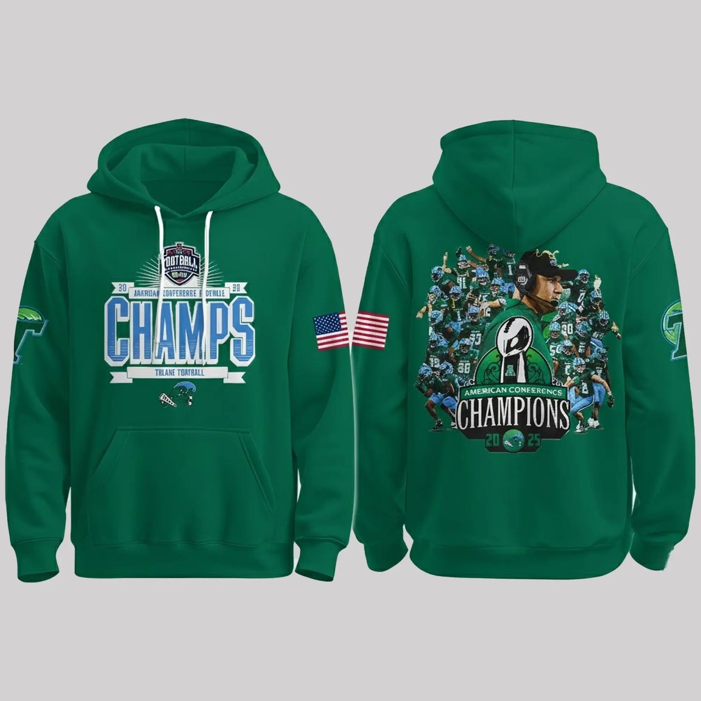 2025 Tunale ACC American Conference Champions Hoodie   theclothingtribe