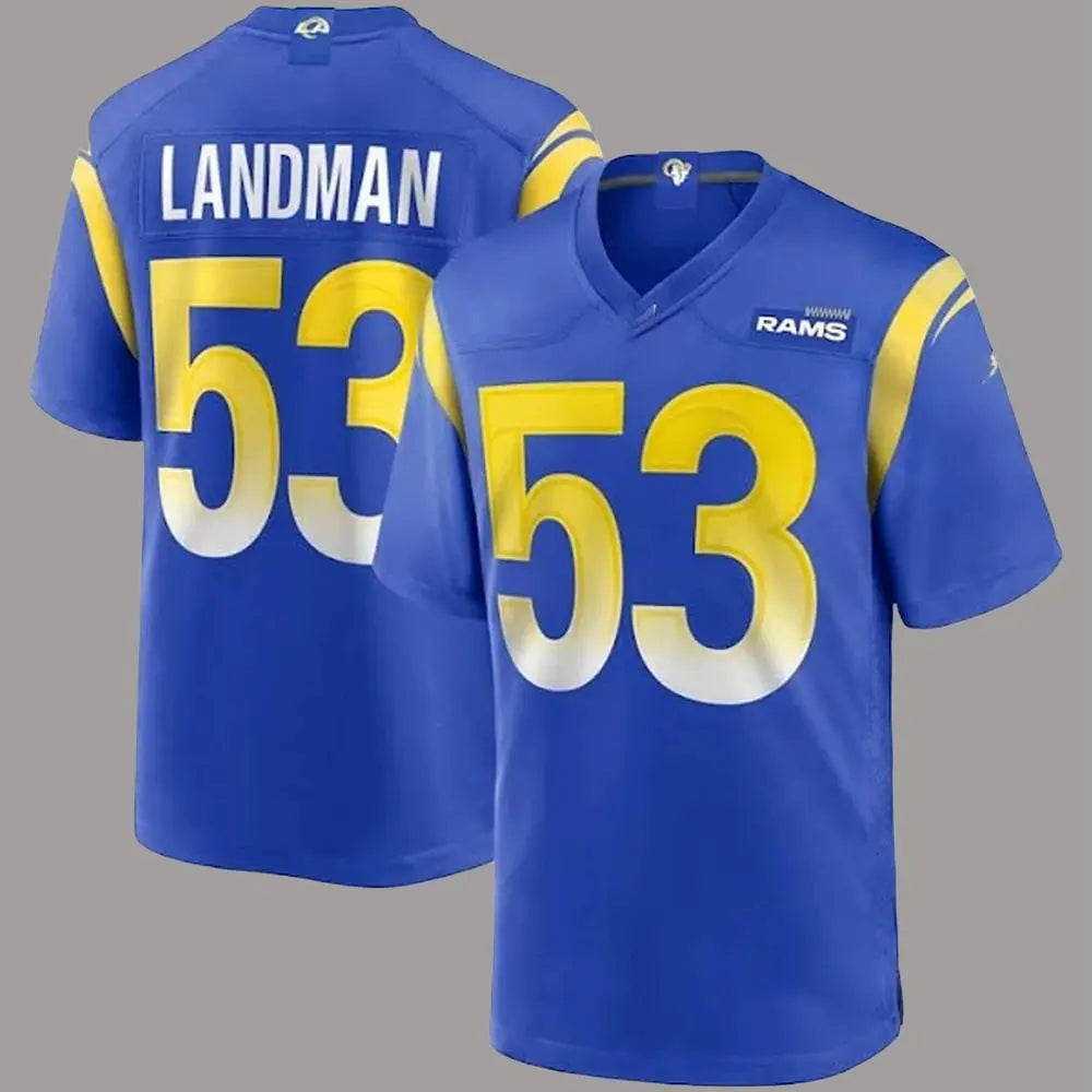 2025 Los Angeles Rams Nate Landman 53 Jersey theclothingtribe