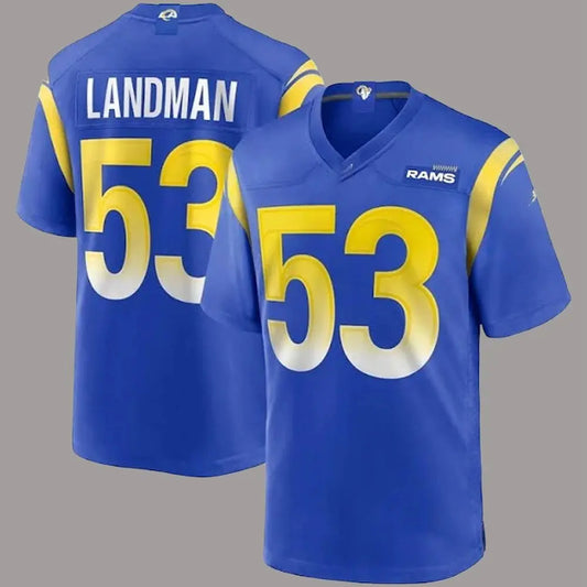 2025 Los Angeles Rams Nate Landman 53 Jersey theclothingtribe