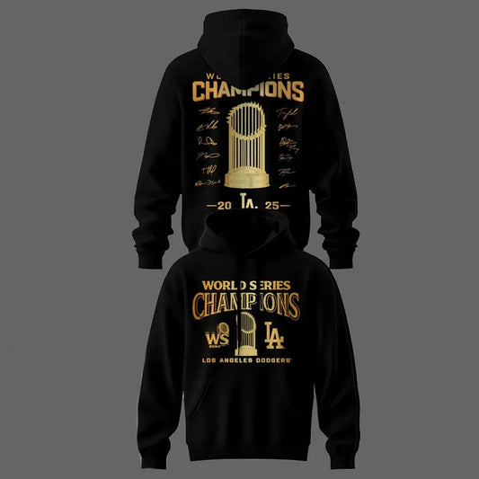 Dodgers World Series 2025 Champions Hoodie theclothingtribe