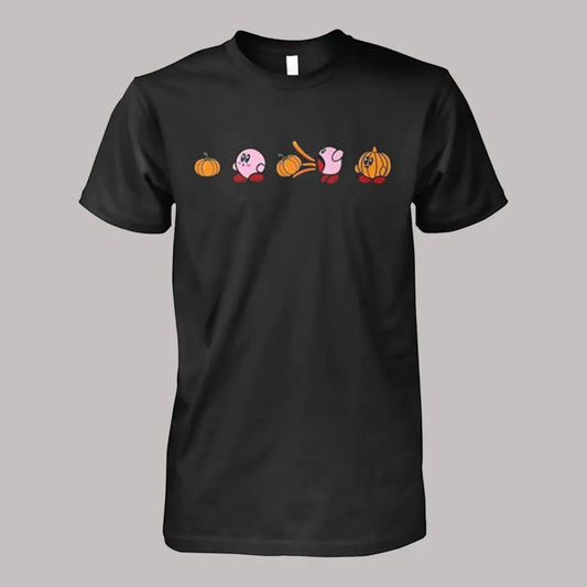 Pumpkin Kirby Halloween Shirt theclothingtribe