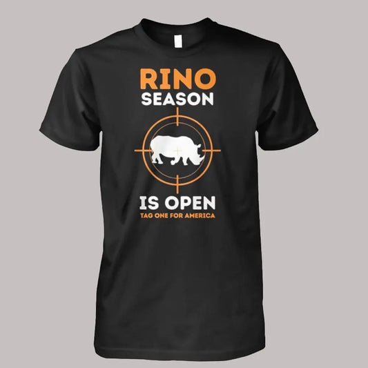 Rino Season Is Open Tag One For America Shirt theclothingtribe
