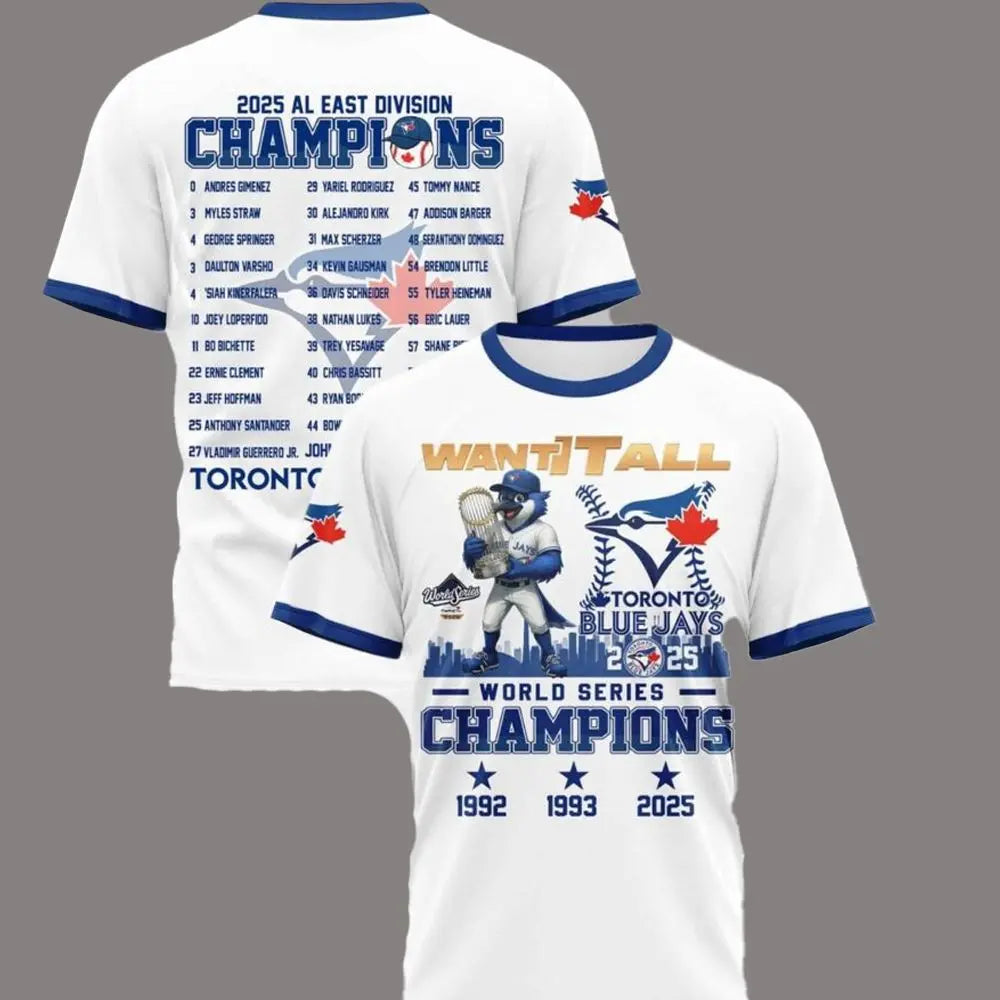 Toronto Blue Jays World Series Champions 2025 Want It All Shirt theclothingtribe