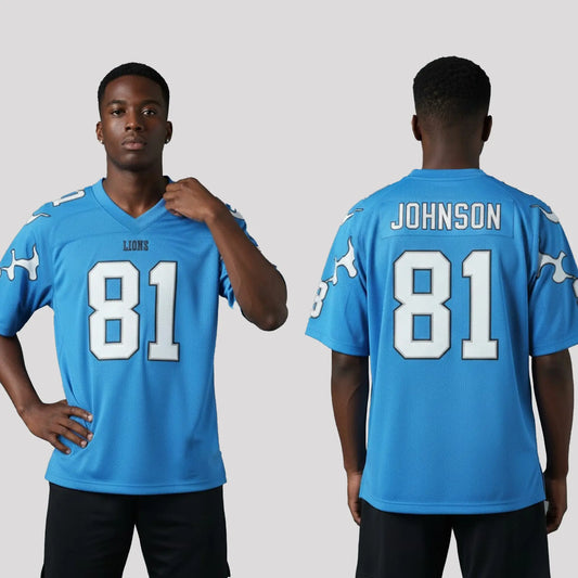 2025 Calvin Johnson Lions By Golf Jersey   theclothingtribe