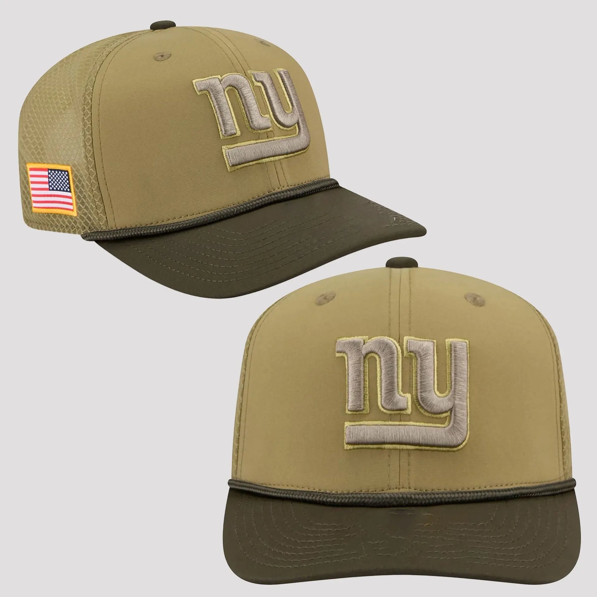 2025 Cam Skattebo New York Giants Salute To Service Hat theclothingtribe