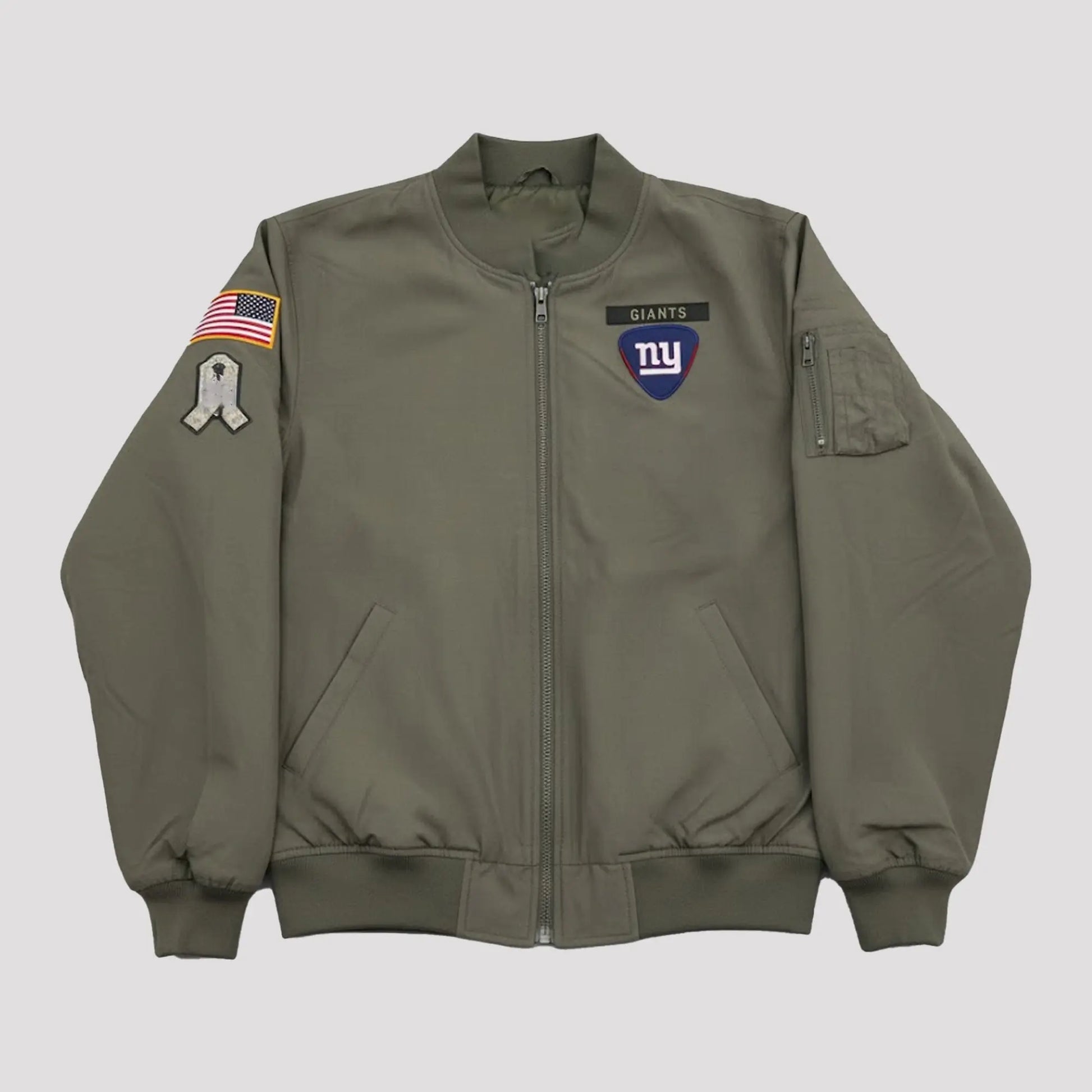 2025 Cam Skattebo New York Giants Salute To Service Jacket theclothingtribe