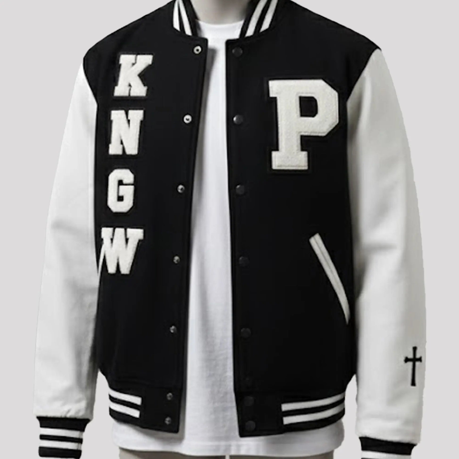 2025 Carolina Panthers Tetairoa McMillan KNGW Jacket   theclothingtribe