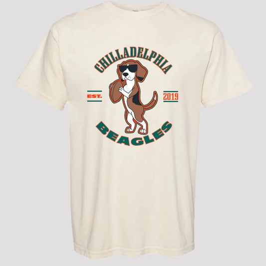 2025 Dog Football Chilladelphia Beagles Shirt theclothingtribe
