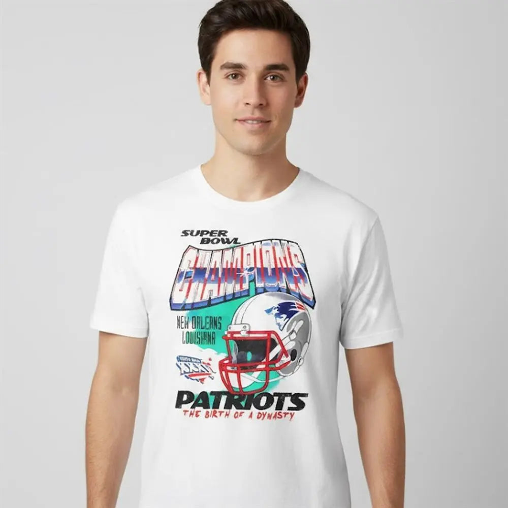 2025 Dave Portnoy New England Patriots Super Bowl Shirt - theclothingtribe