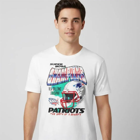 2025 Dave Portnoy New England Patriots Super Bowl Shirt - theclothingtribe