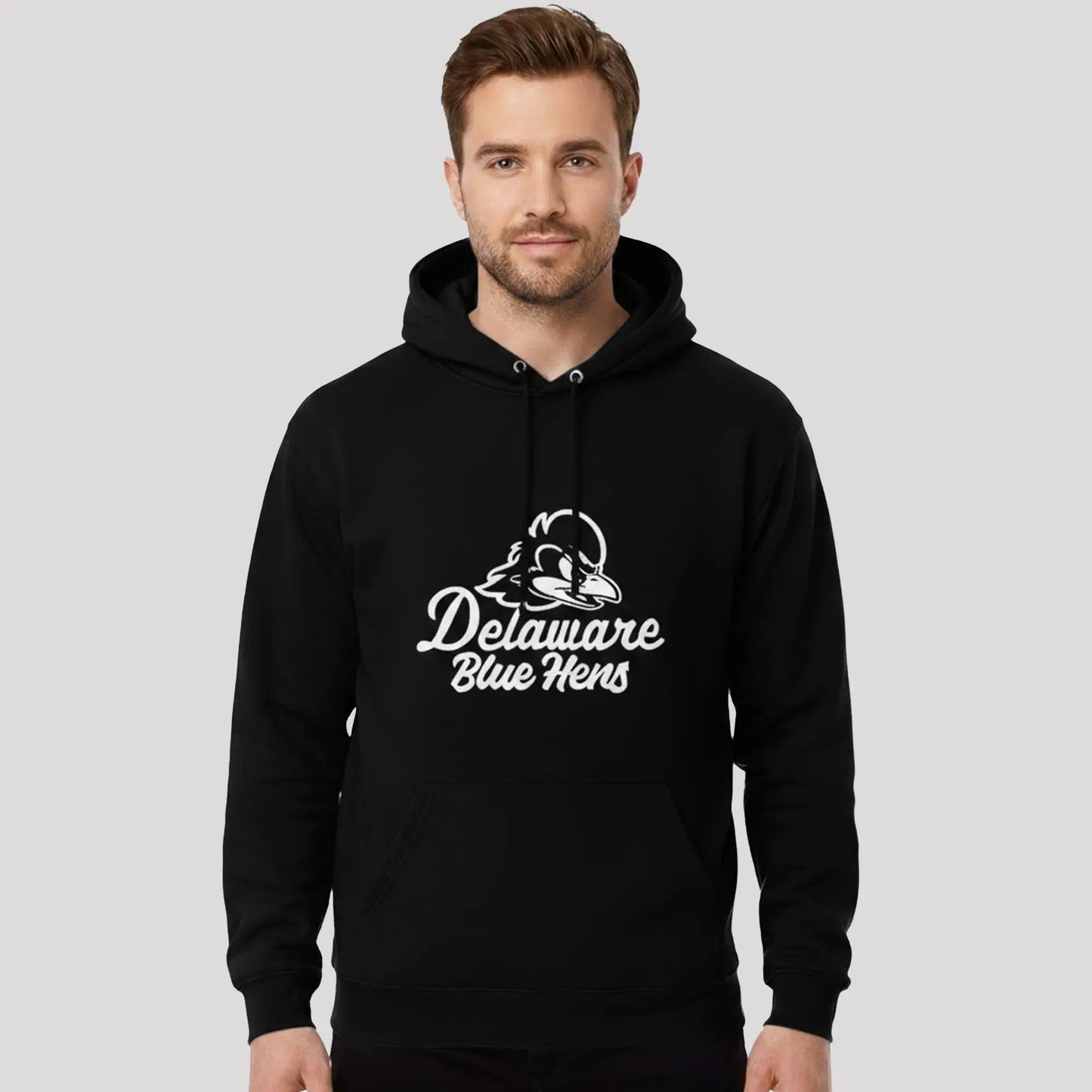 2025 Delaware Blue Hens Mascot Hoodie   theclothingtribe