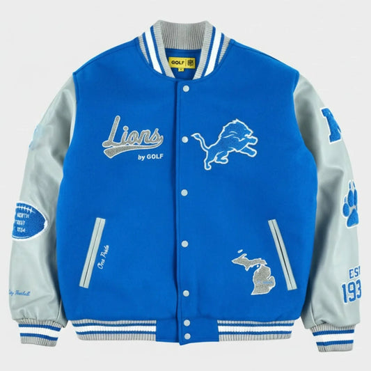 2025 Detroit Lions By Golf One Pride Jacket   theclothingtribe