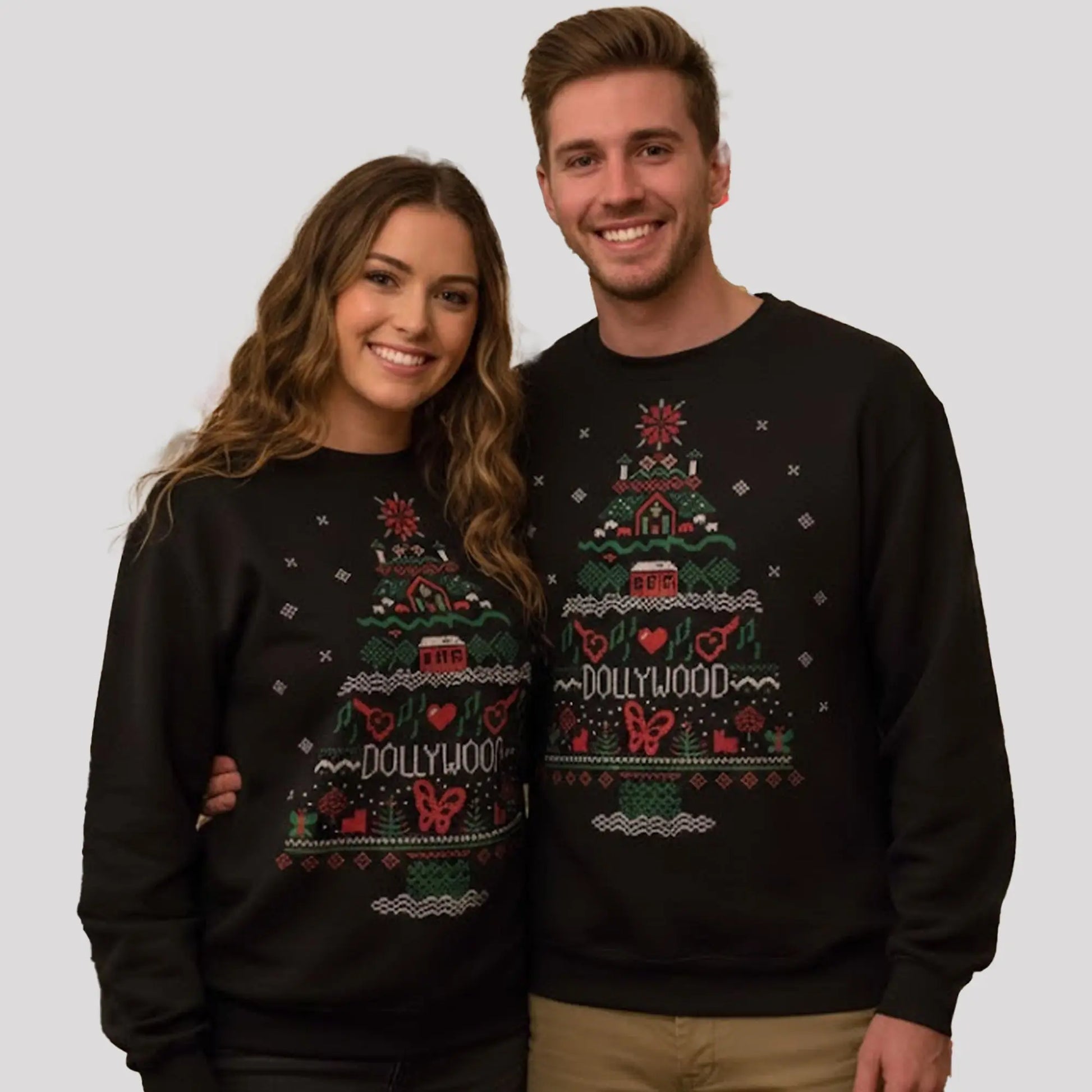 2025 Dollywood Ugly Christmas Sweater   theclothingtribe