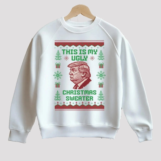 2025 Donald Trump This Is My Ugly Christmas Sweater theclothingtribe