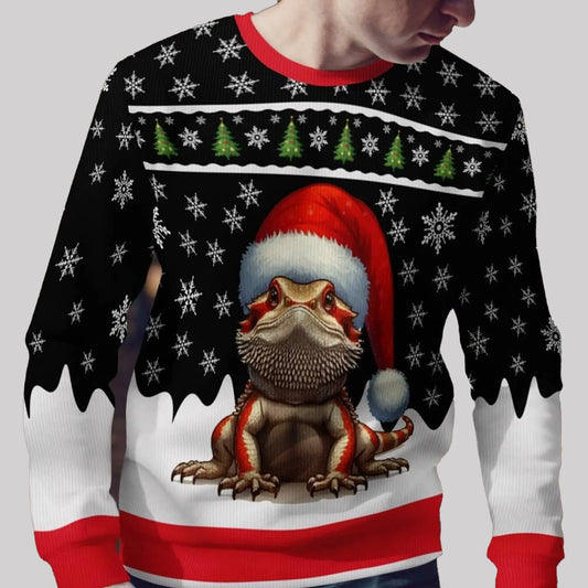2025 Dragon Ugly Christmas Sweater theclothingtribe