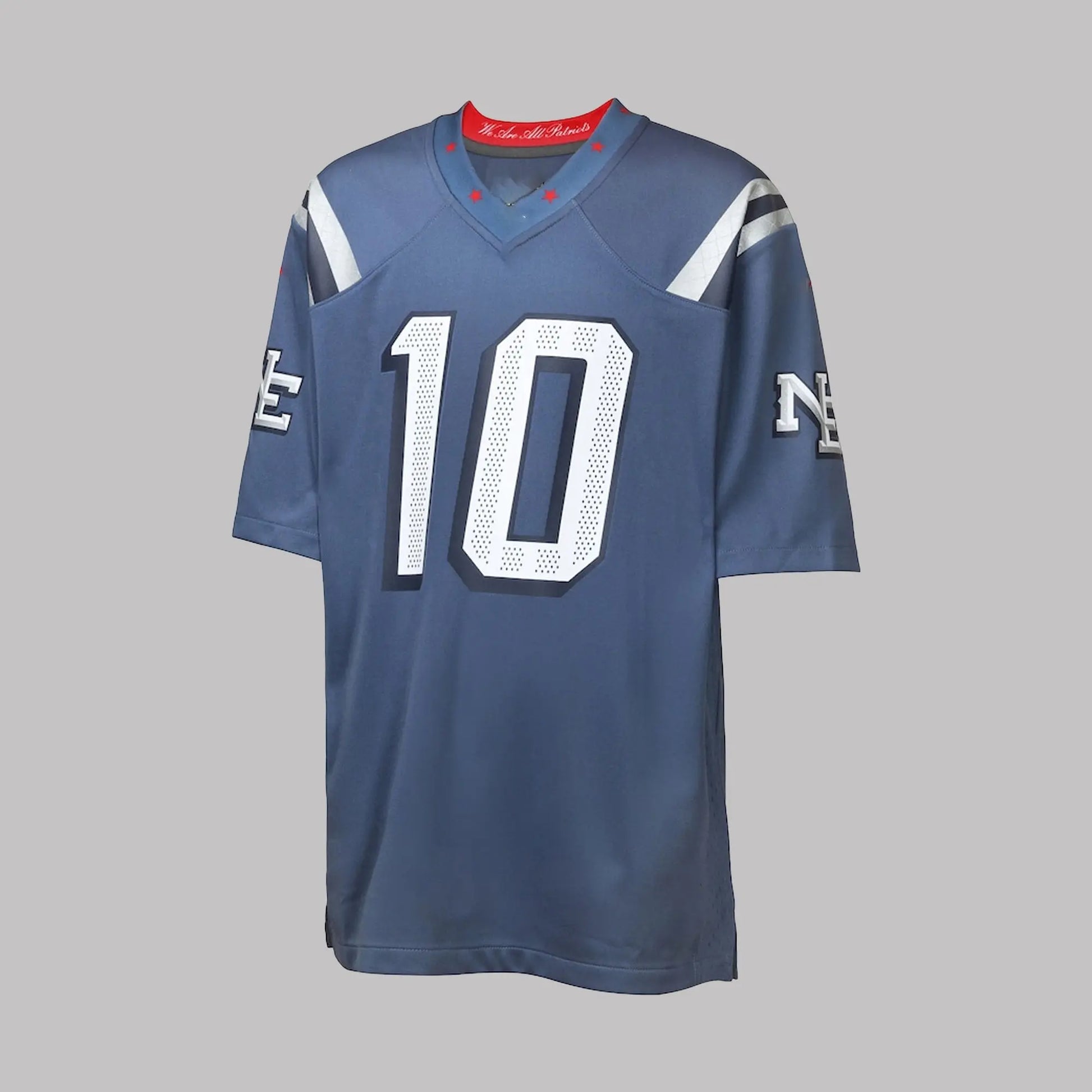 2025 Drake Maye New England Patriots Storm Blue Jersey theclothingtribe