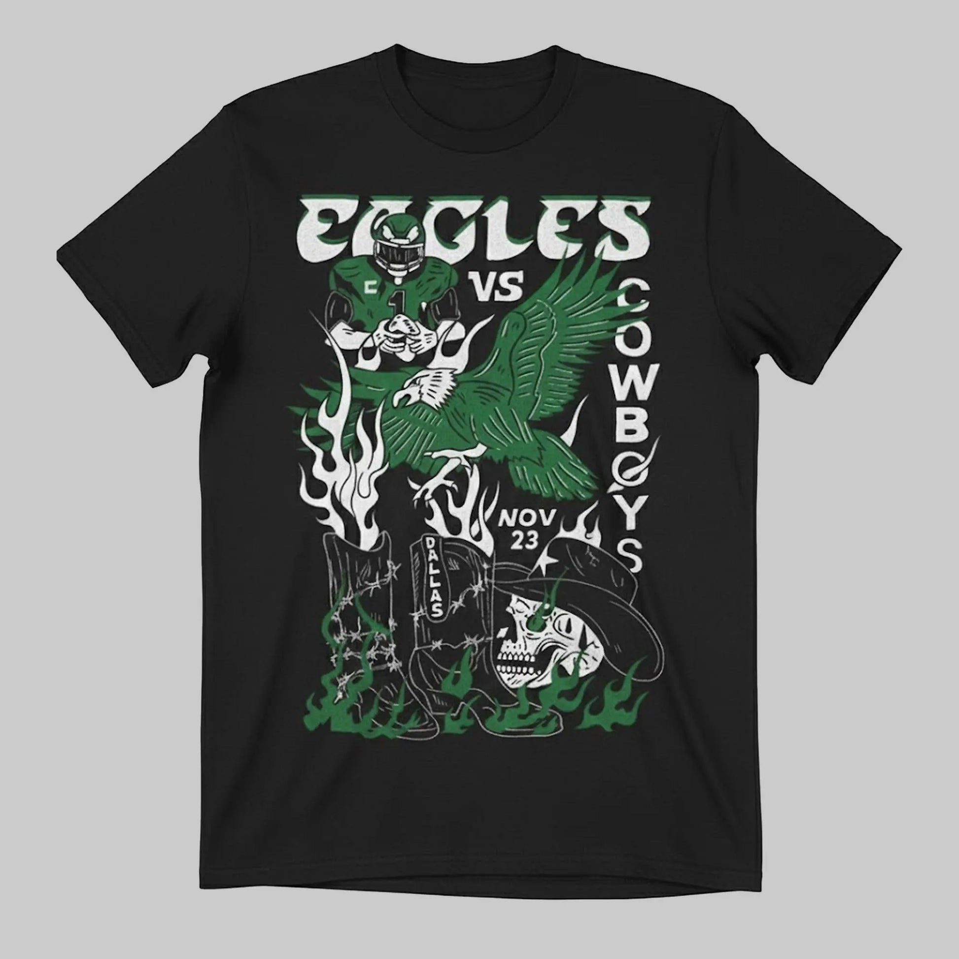 2025 Eagles Showdown in Dallas Shirt theclothingtribe