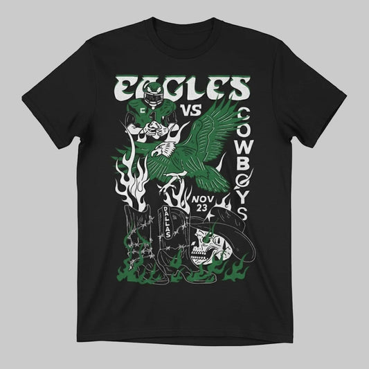 2025 Eagles Showdown in Dallas Shirt theclothingtribe