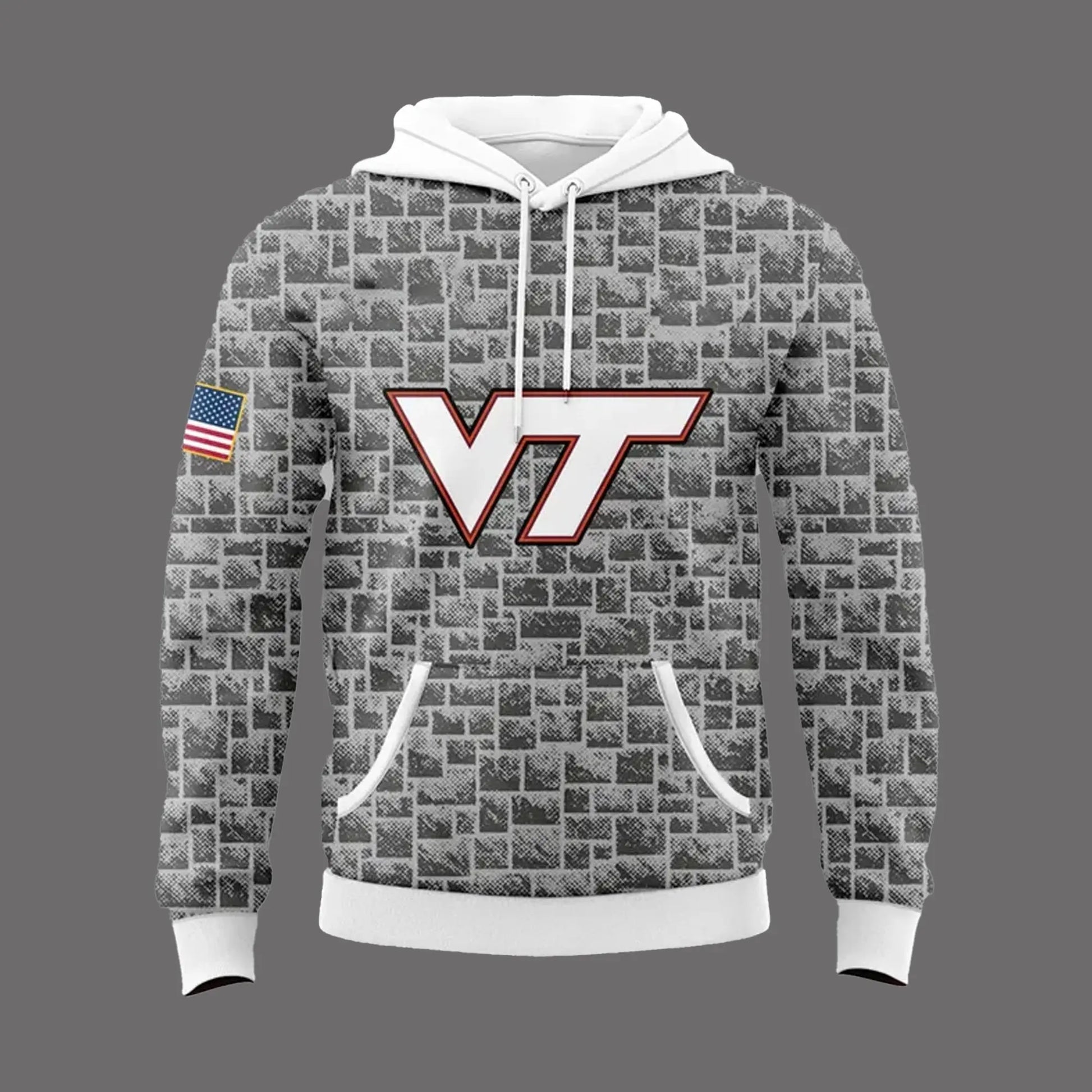 2025 Hokie Stone Virginia Tech Hokies Football USA Hoodie theclothingtribe
